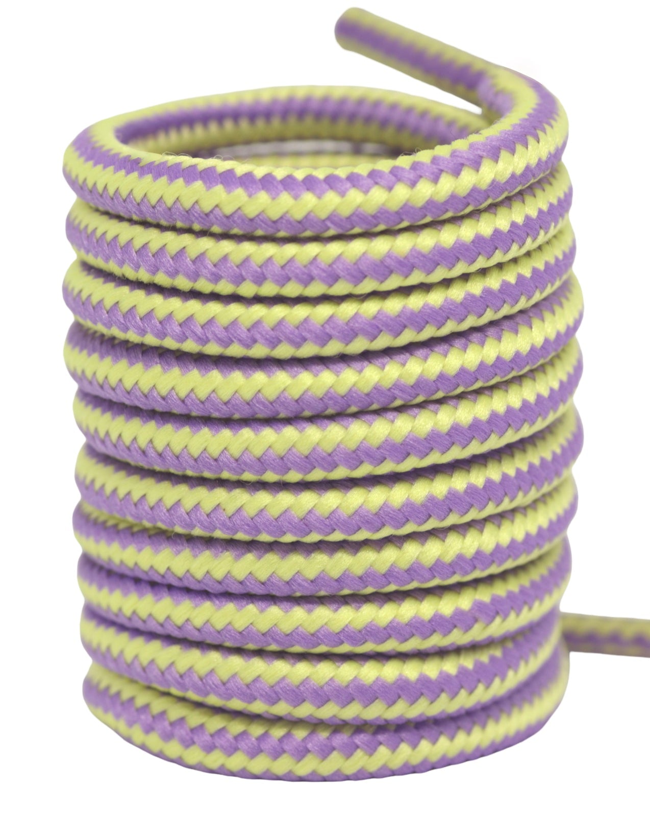 1 Pair Round Shoe Laces for Boots, Runners, and Work Shoes Heavy-Duty Polyester