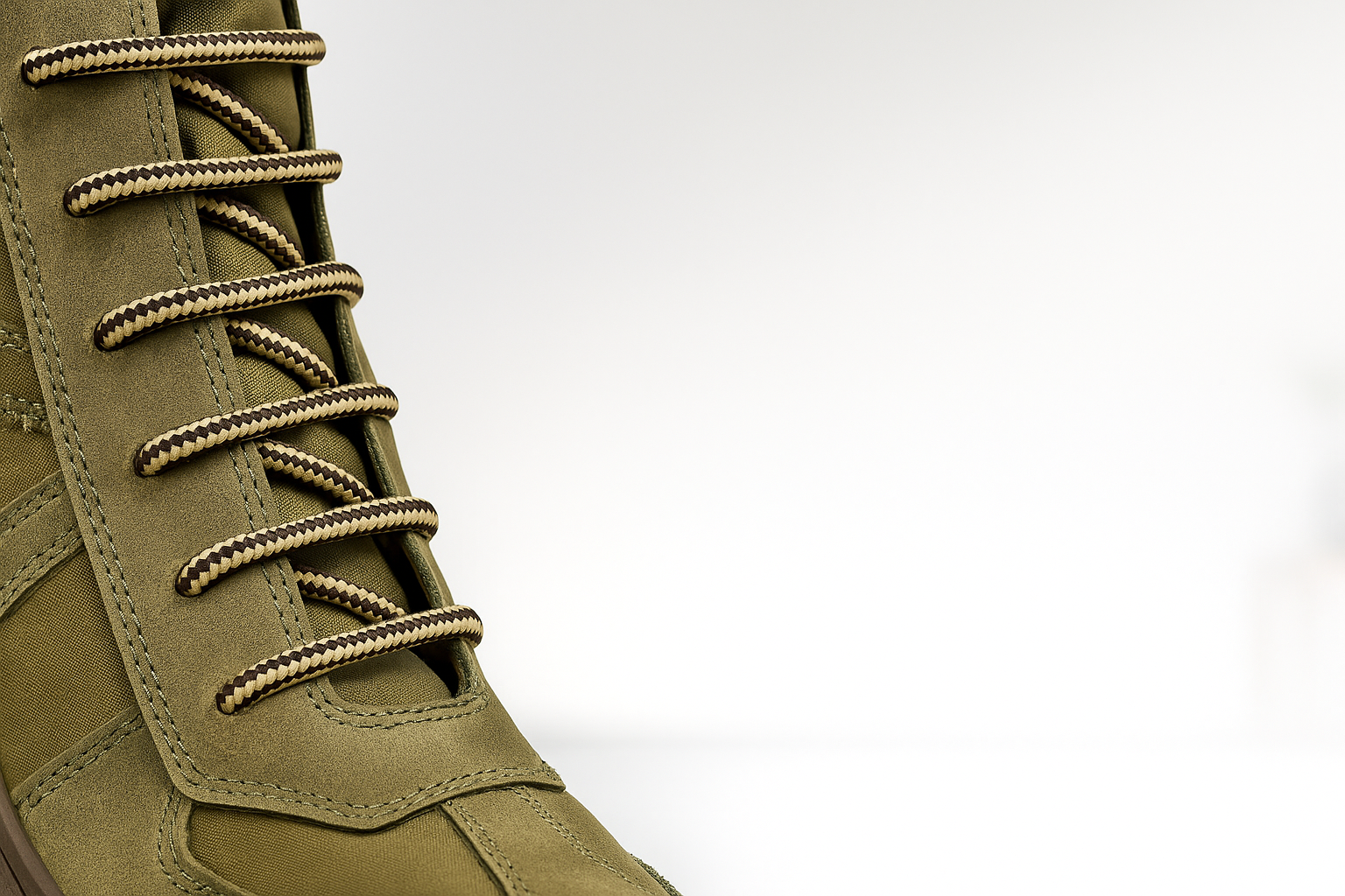 1 Pair Round Shoe Laces for Boots, Runners, and Work Shoes Heavy-Duty Polyester